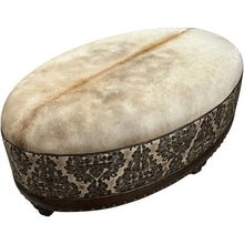 Load image into Gallery viewer, French Cowboy Oval Ottoman