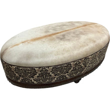 Load image into Gallery viewer, French Cowboy Oval Ottoman