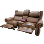 Silver City Theater Reclining Love Seat