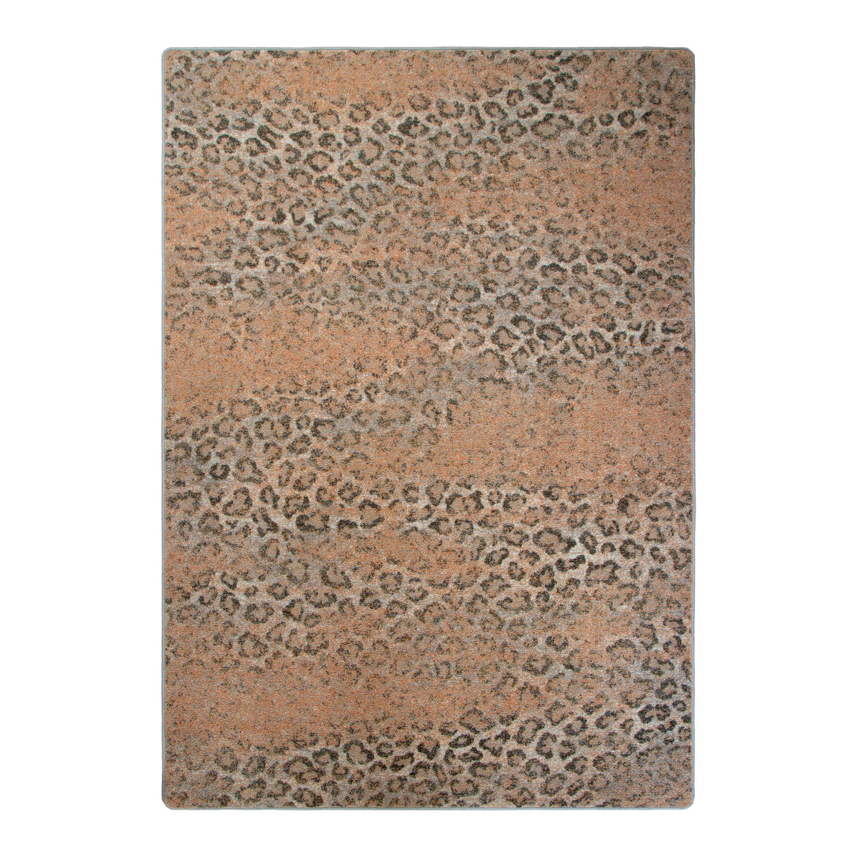 Image of an area rug, Snow Leopard - Distressed Blush
