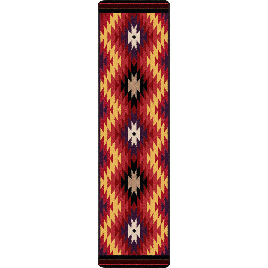 Image of an area rug, Starburst - Bright
