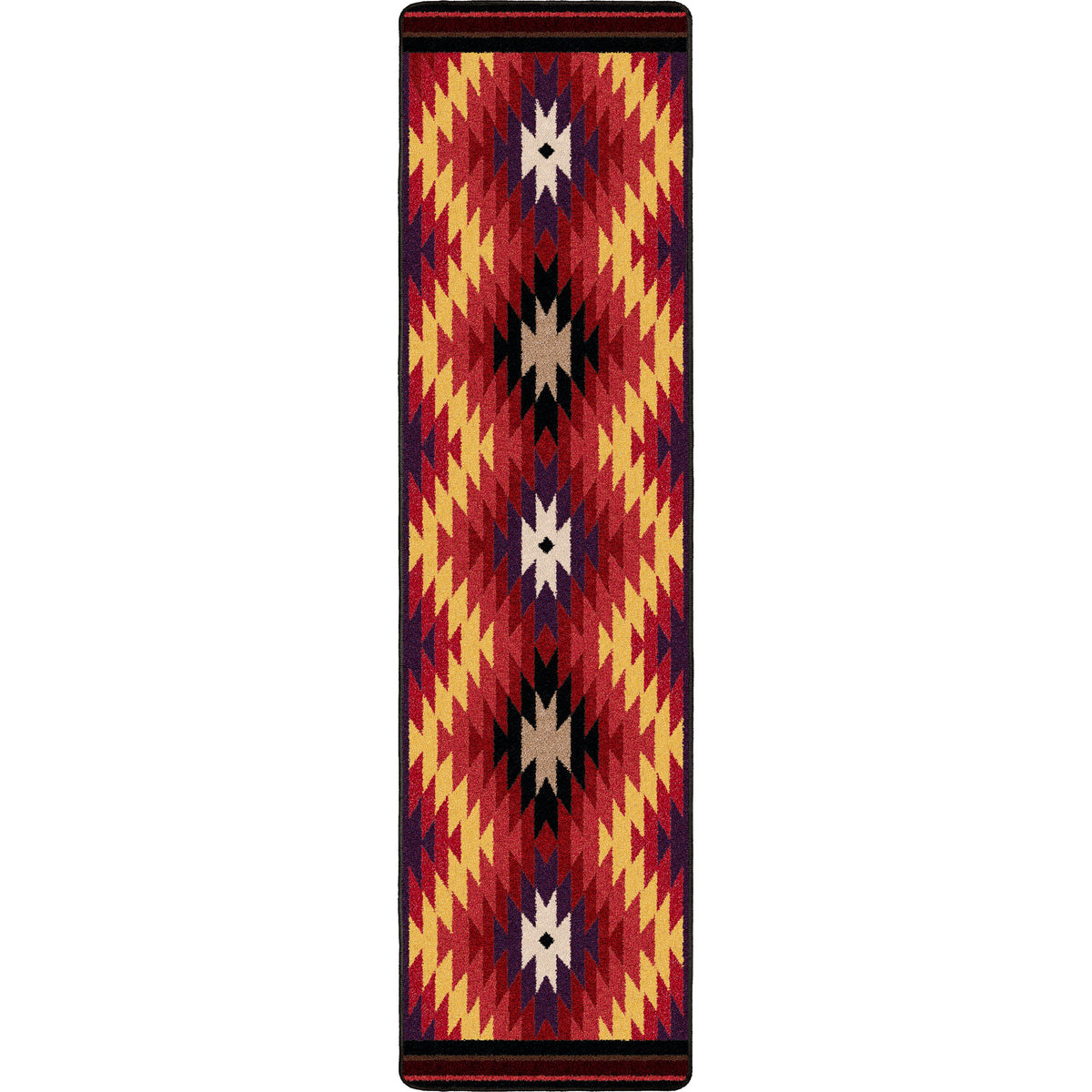 Image of an area rug, Starburst - Bright