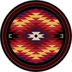 Image of an area rug, Starburst - Bright