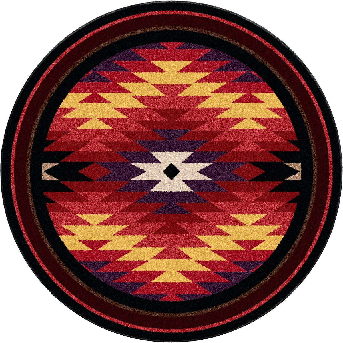 Image of an area rug, Starburst - Bright
