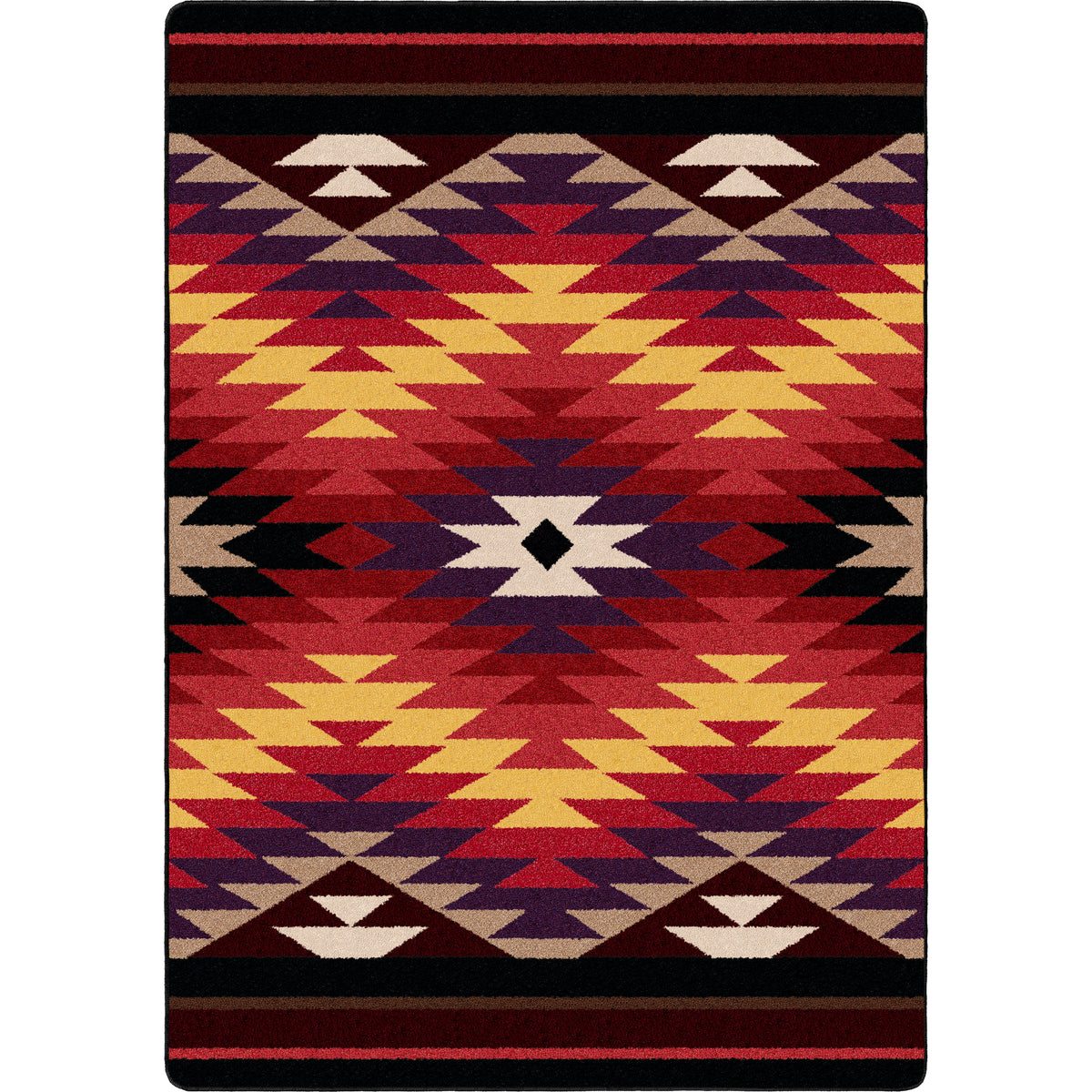 Image of an area rug, Starburst - Bright