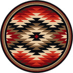 Image of an area rug, Starburst - Original