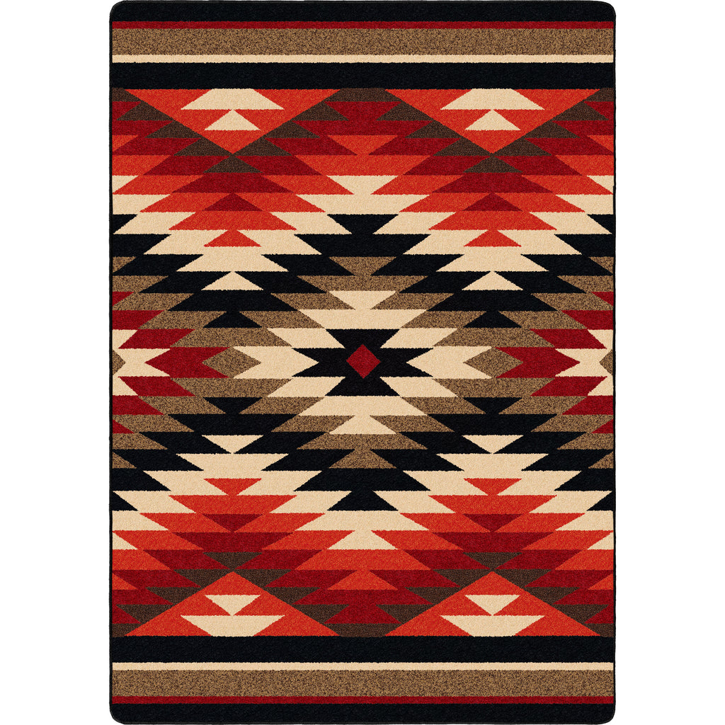 Image of an area rug, Starburst - Original
