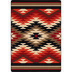 Image of an area rug, Starburst - Original