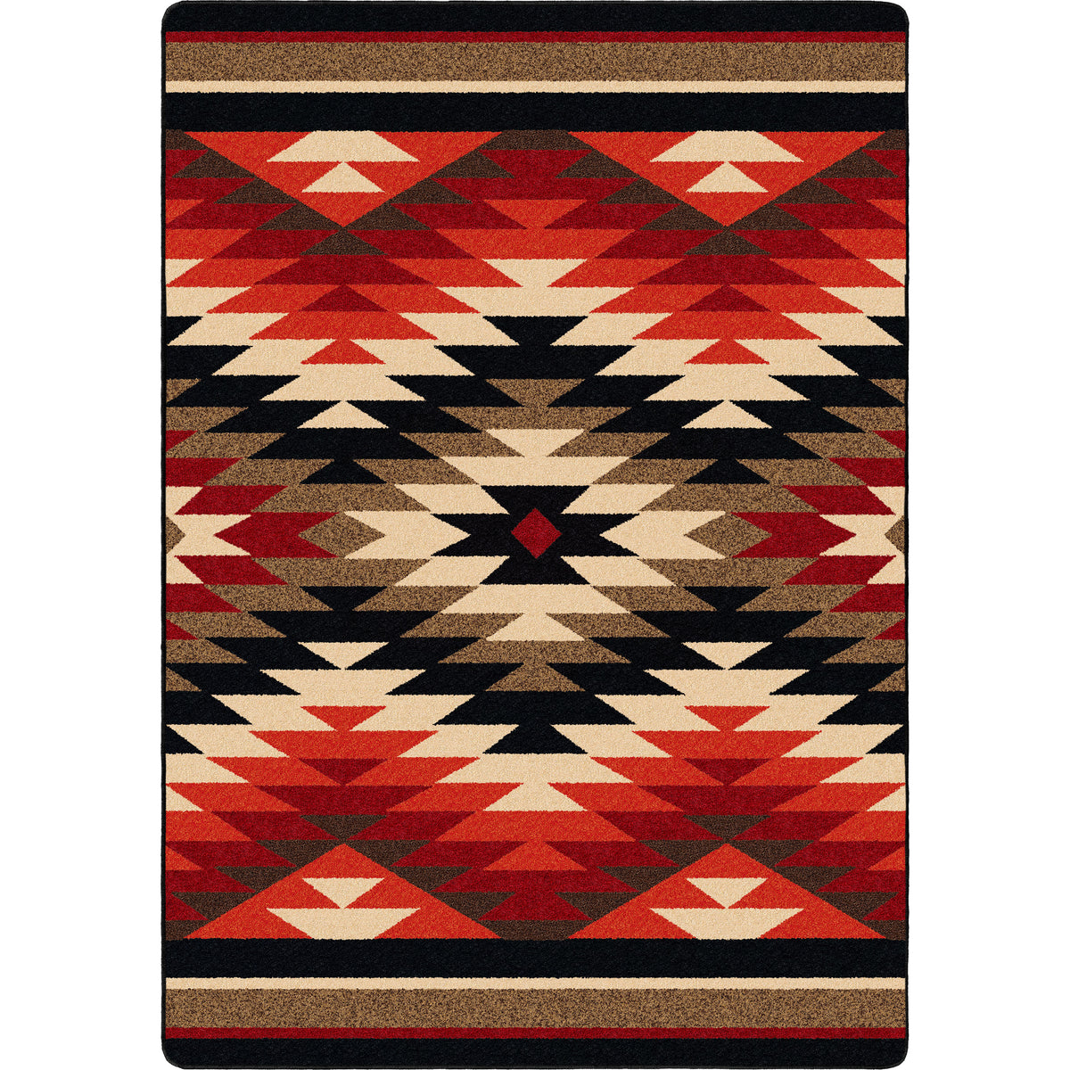 Image of an area rug, Starburst - Original