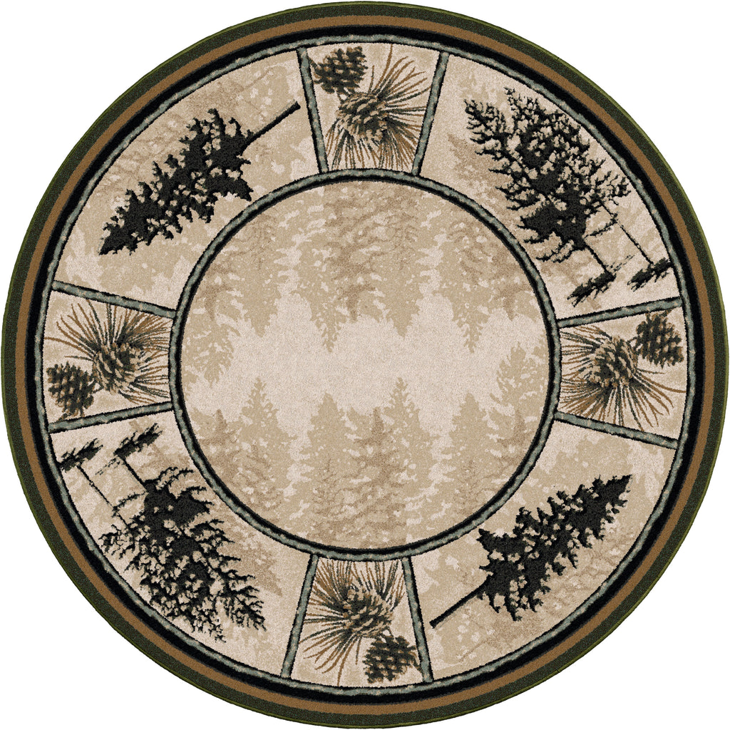 Image of an area rug, Stoic Pines - Forest