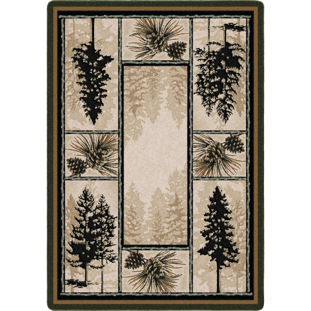 Image of an area rug, Stoic Pines - Forest