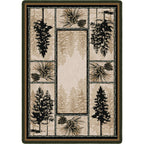 Image of an area rug, Stoic Pines - Forest