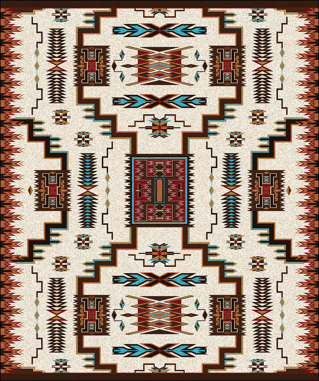 Image of an area rug, Storm Catcher - Rust