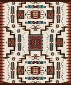 Image of an area rug, Storm Catcher - Rust