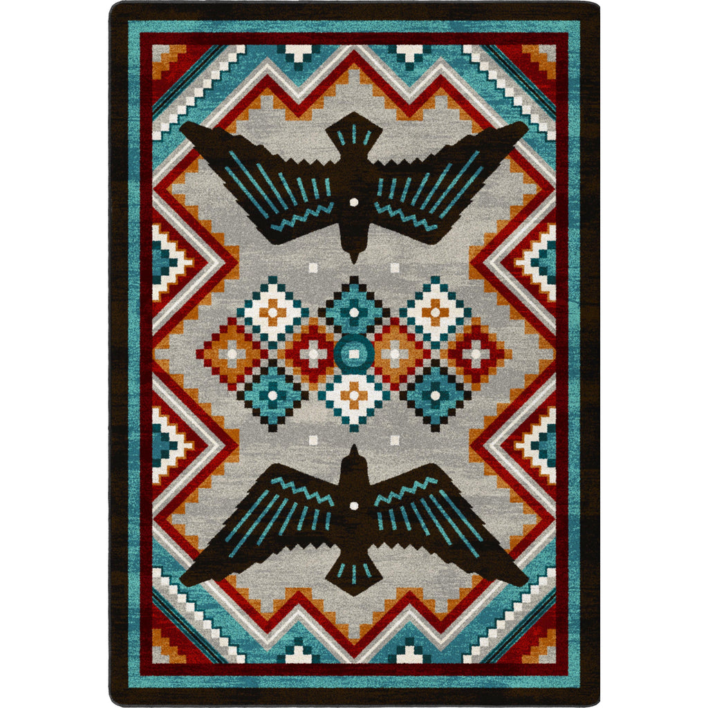 Image of an area rug, Sunset Dance OKA - Electric