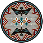 Image of an area rug, Sunset Dance OKA - Electric