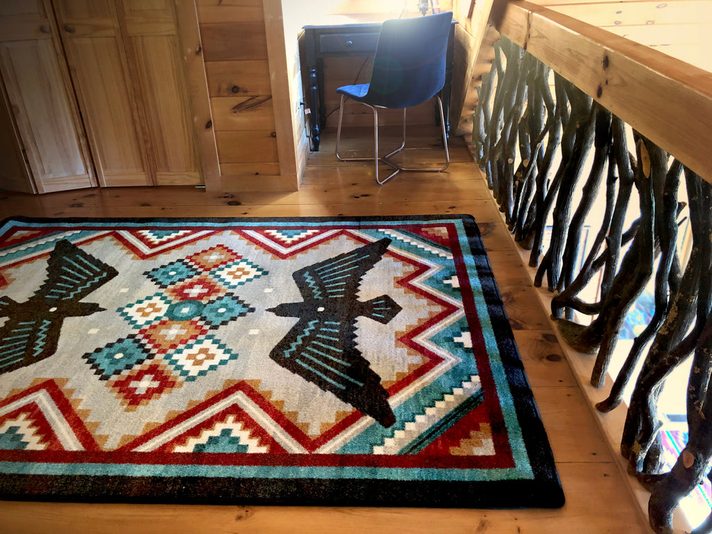 Image of an area rug, Sunset Dance OKA - Electric