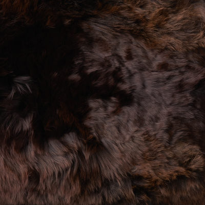 Lambskin or alpaca material swatch