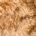 Lambskin or alpaca material swatch