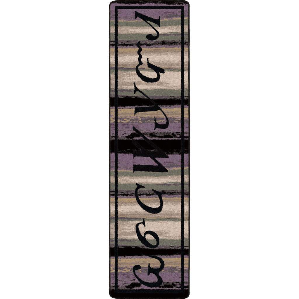 Image of an area rug, Syllabary - Multi