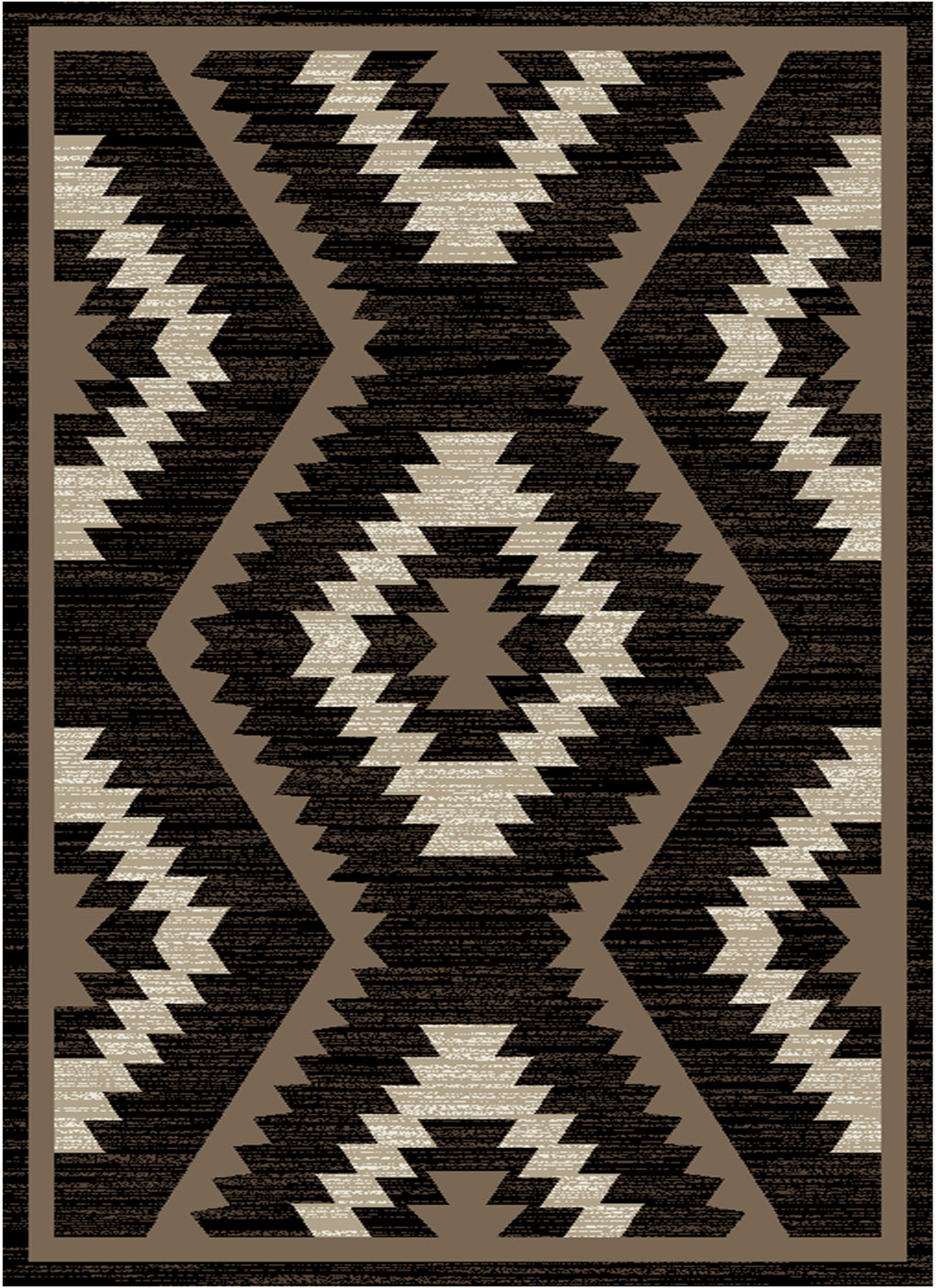 Tacoma Rialto Black Area Rug