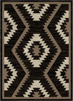Tacoma Rialto Black Area Rug
