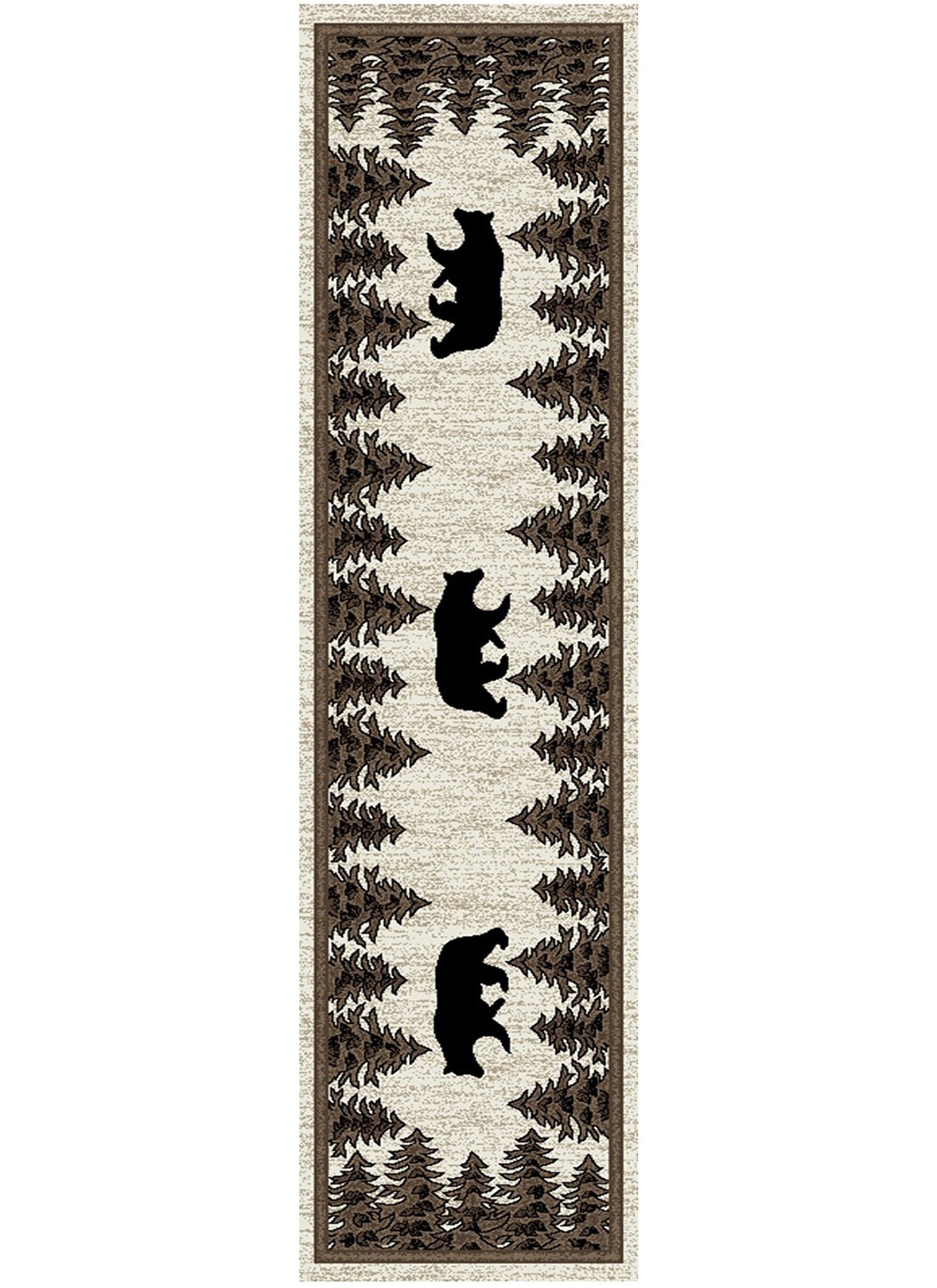 Tacoma Tranquil Bear Multi Area Rug