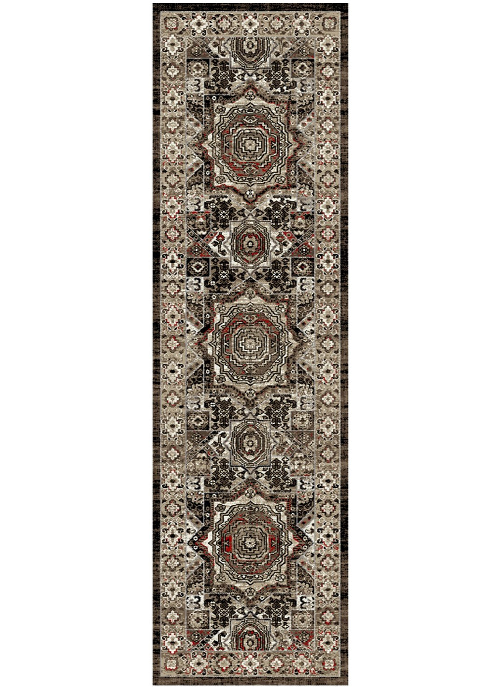 Tacoma Kershaw Brown Area Rug