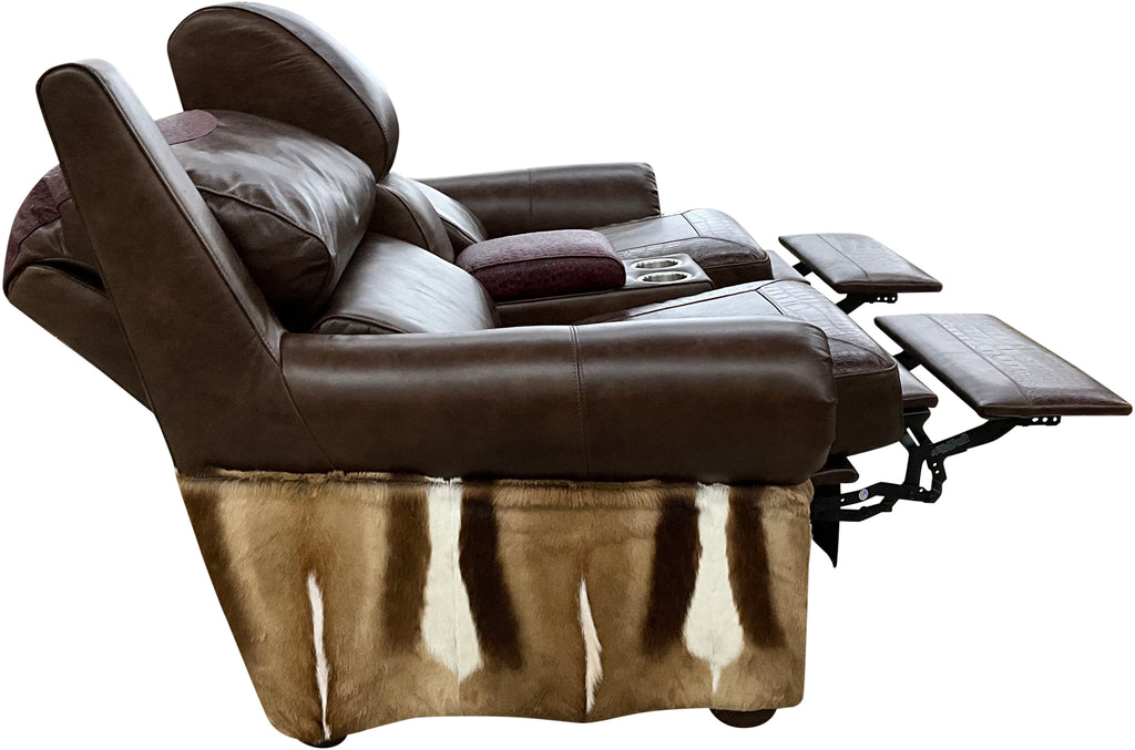 Springbok Theater Reclining Love Seat