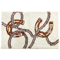 Pierre Equestrian Jacquard Bath & Kitchen Rug Bath or Kitchen Rug