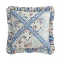 Mirabelle Patchwork Prairie Ruffled Euro Sham Euro Sham