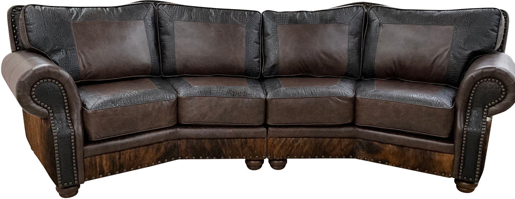 Wild Truffle Curved Sectional