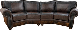 Wild Truffle Curved Sectional