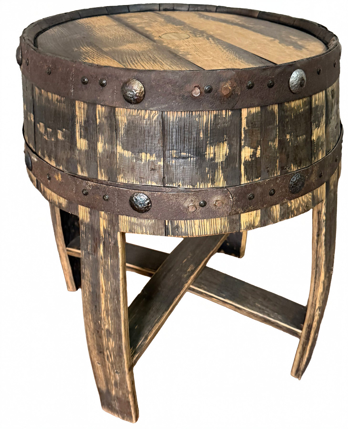 Tequila Barrel Table