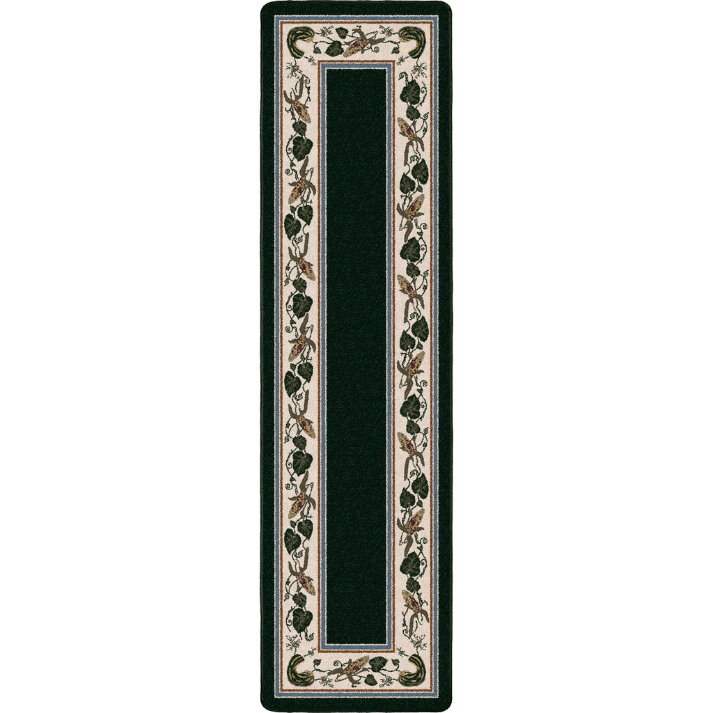 Image of an area rug, Three Sisters - Emerald