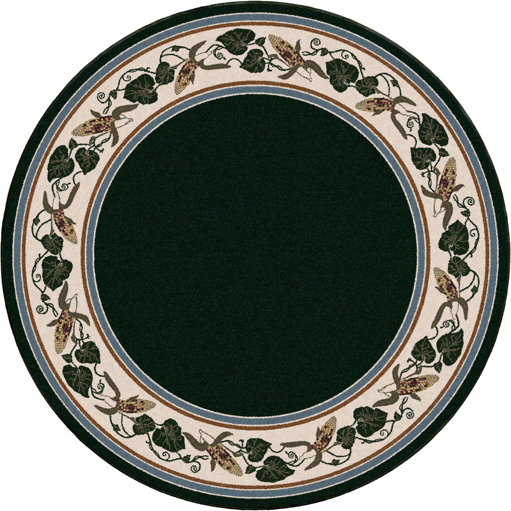 Image of an area rug, Three Sisters - Emerald
