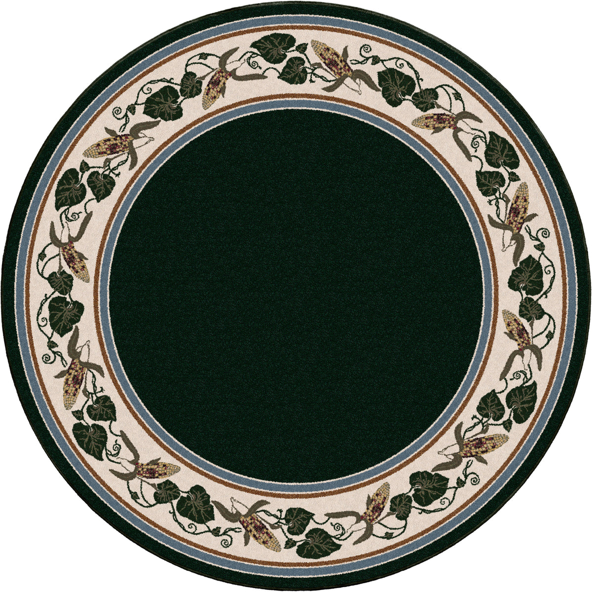 Image of an area rug, Three Sisters - Emerald