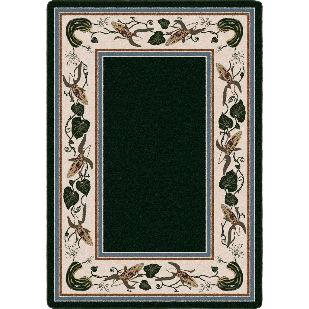 Image of an area rug, Three Sisters - Emerald