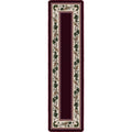 Image of an area rug, Three Sisters - Garnet