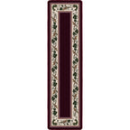 Image of an area rug, Three Sisters - Garnet