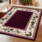 Image of an area rug, Three Sisters - Garnet