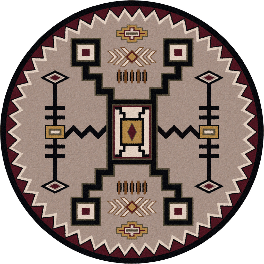 Image of an area rug, Thunderstorm - Mid