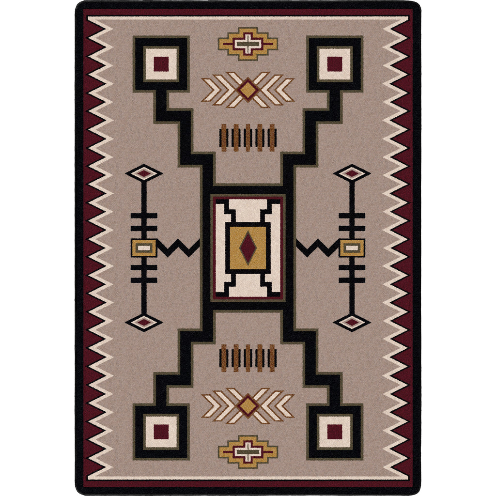 Image of an area rug, Thunderstorm - Mid