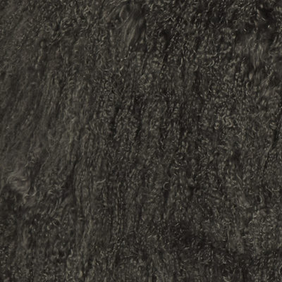 Lambskin or alpaca material swatch