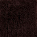 Lambskin or alpaca material swatch