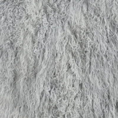 Lambskin or alpaca material swatch