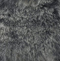 Lambskin or alpaca material swatch