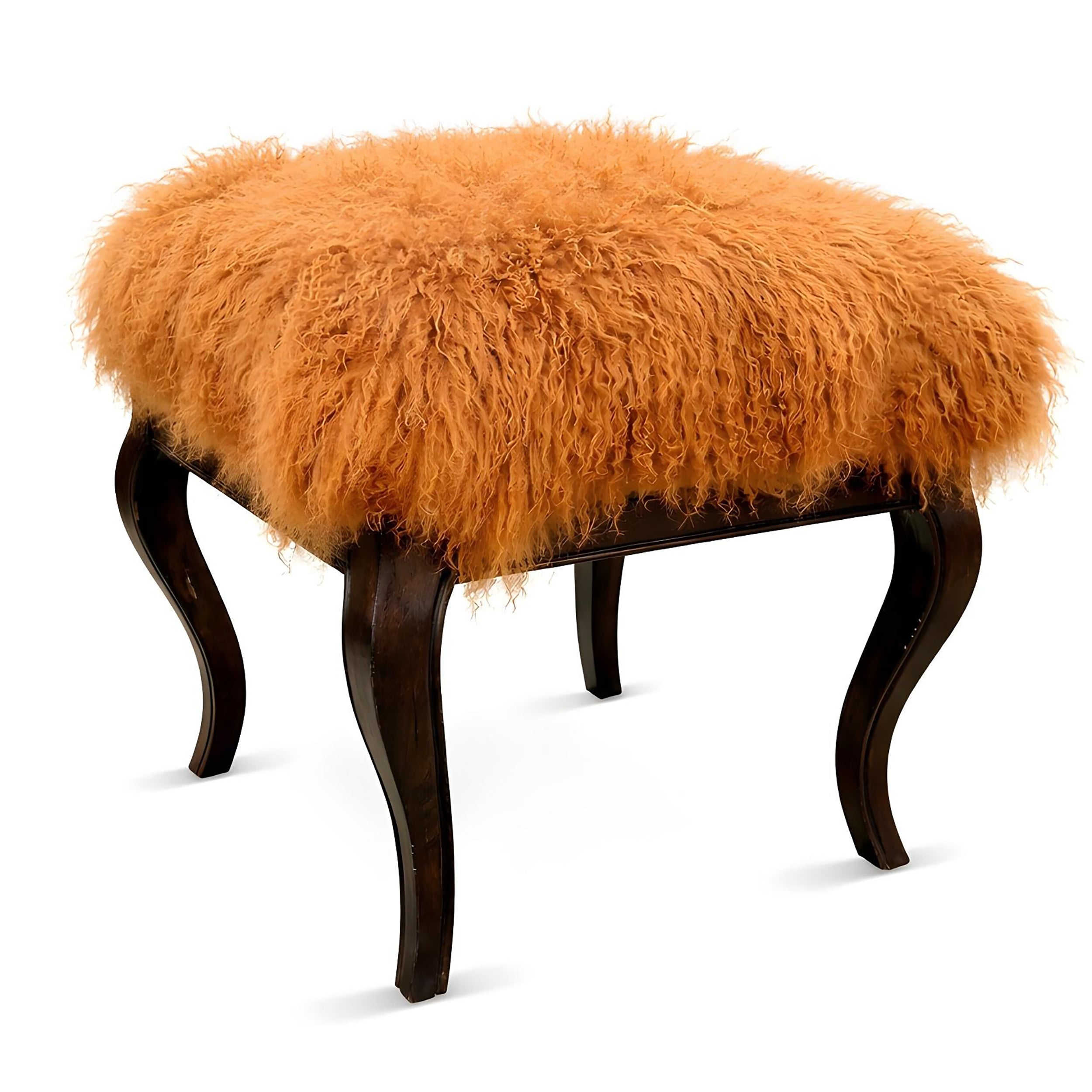 Tibetan Sheep Foot Stool - Copper Ottomans