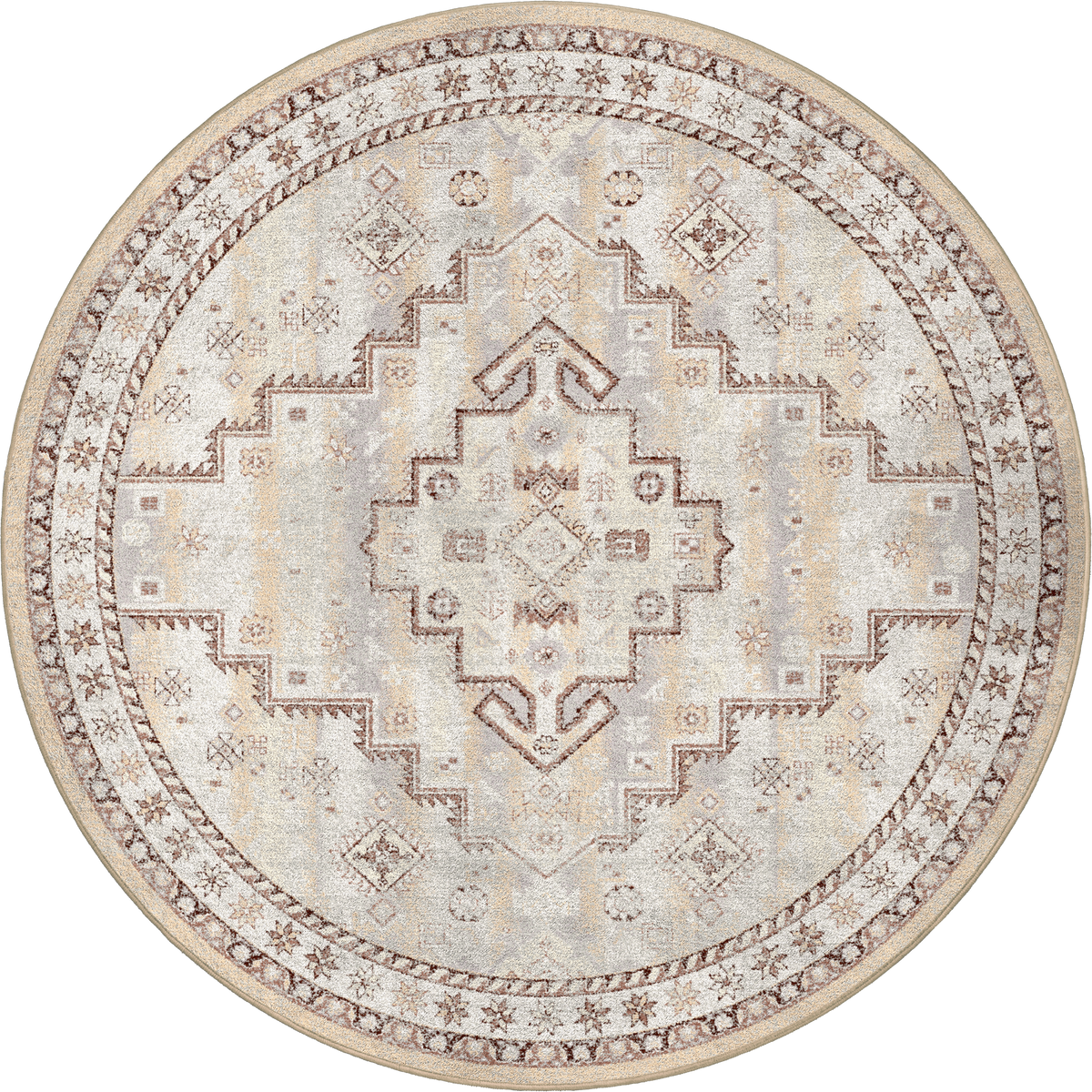 Image of an area rug, Torn - Natural