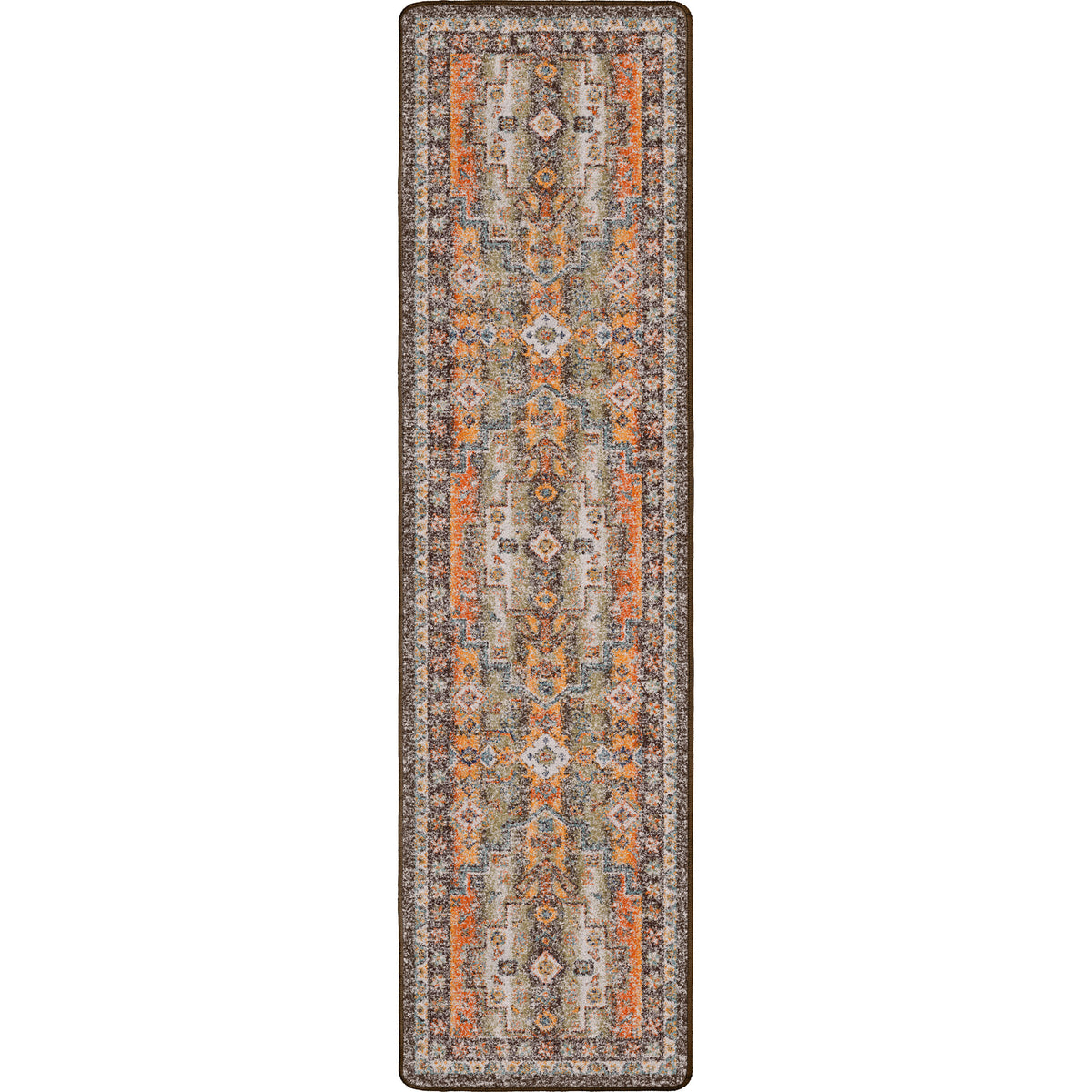 Image of an area rug, Torn - Old World Tones